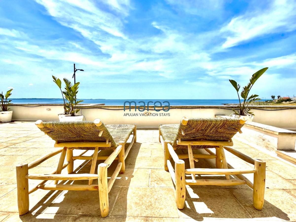 Villa Nauna, Fronte Mare Con Giardino E Terrazzo - Marea Collection Nardò المظهر الخارجي الصورة