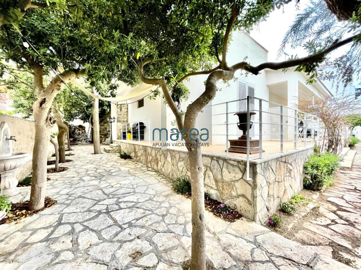 Villa Nauna, Fronte Mare Con Giardino E Terrazzo - Marea Collection Nardò المظهر الخارجي الصورة